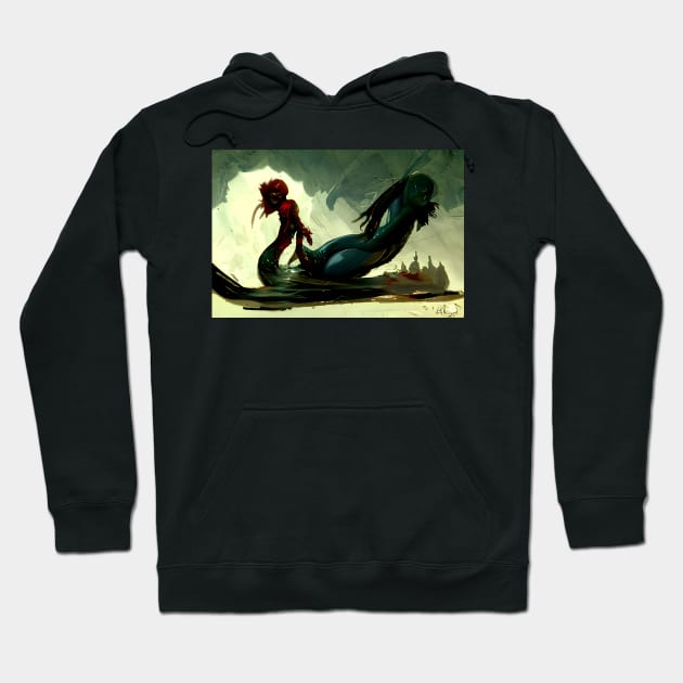 The little mermaid Hoodie by Annka47